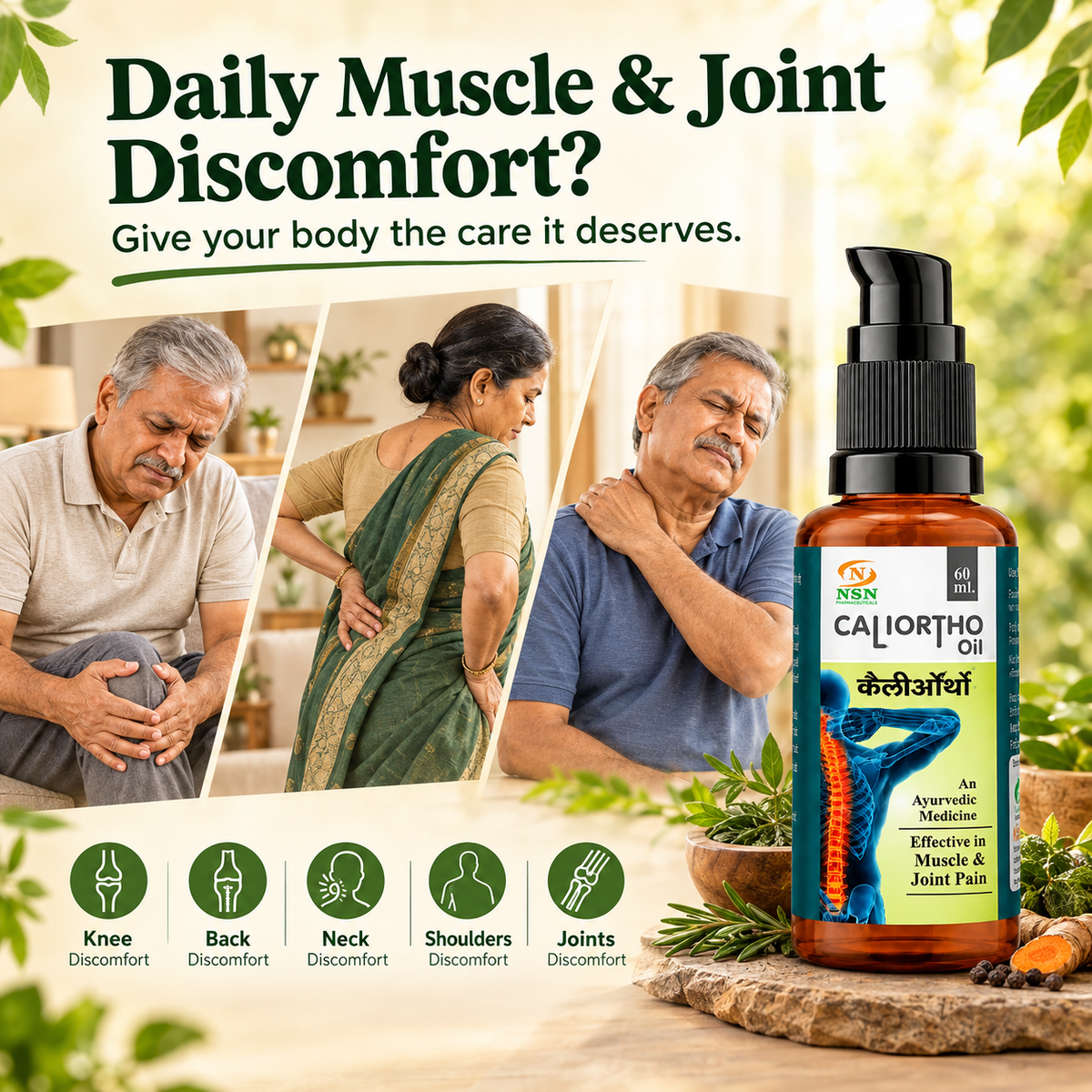 caliortho pain oil buy 1 get 1 Free