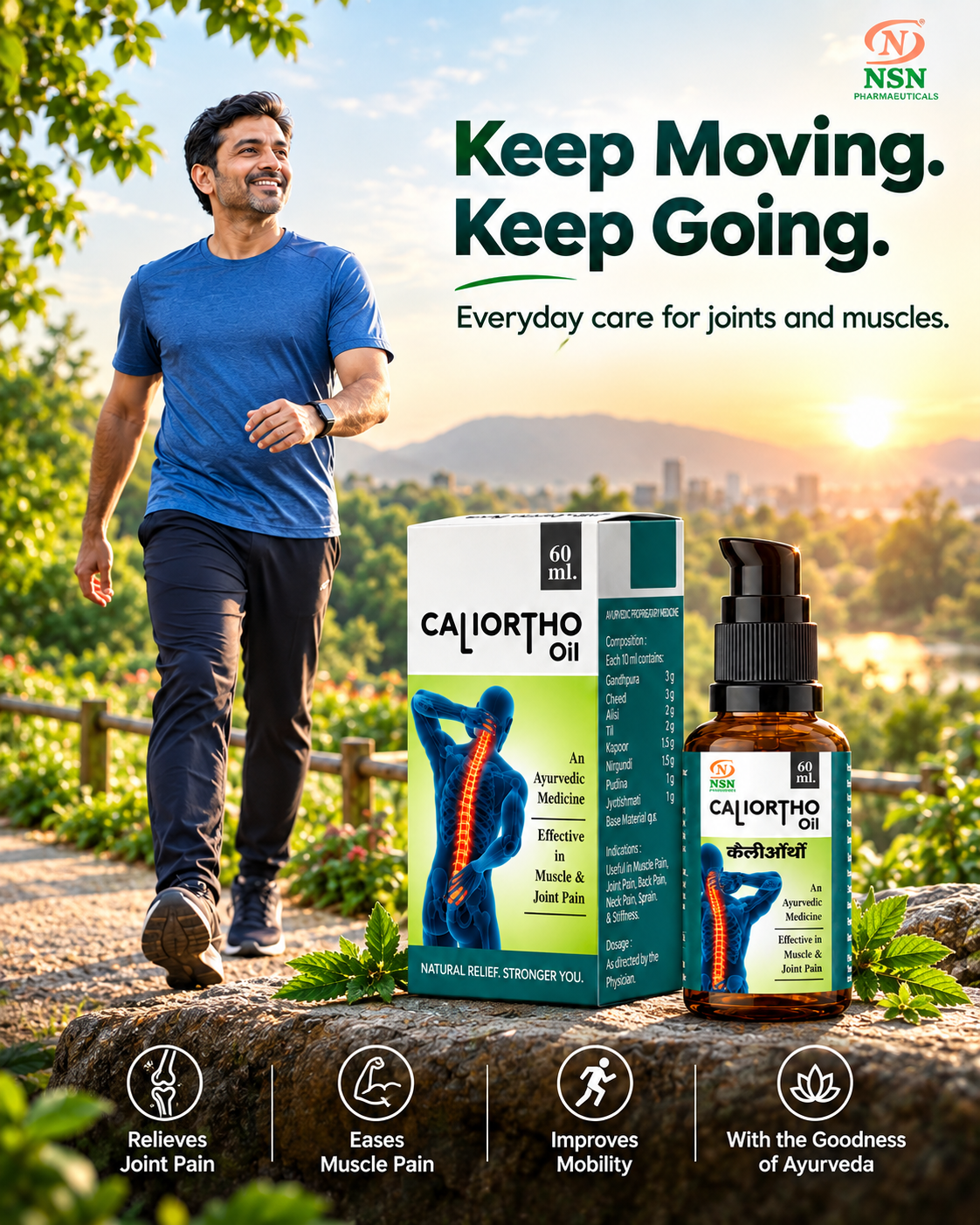 Caliortho Pain Relief Oil