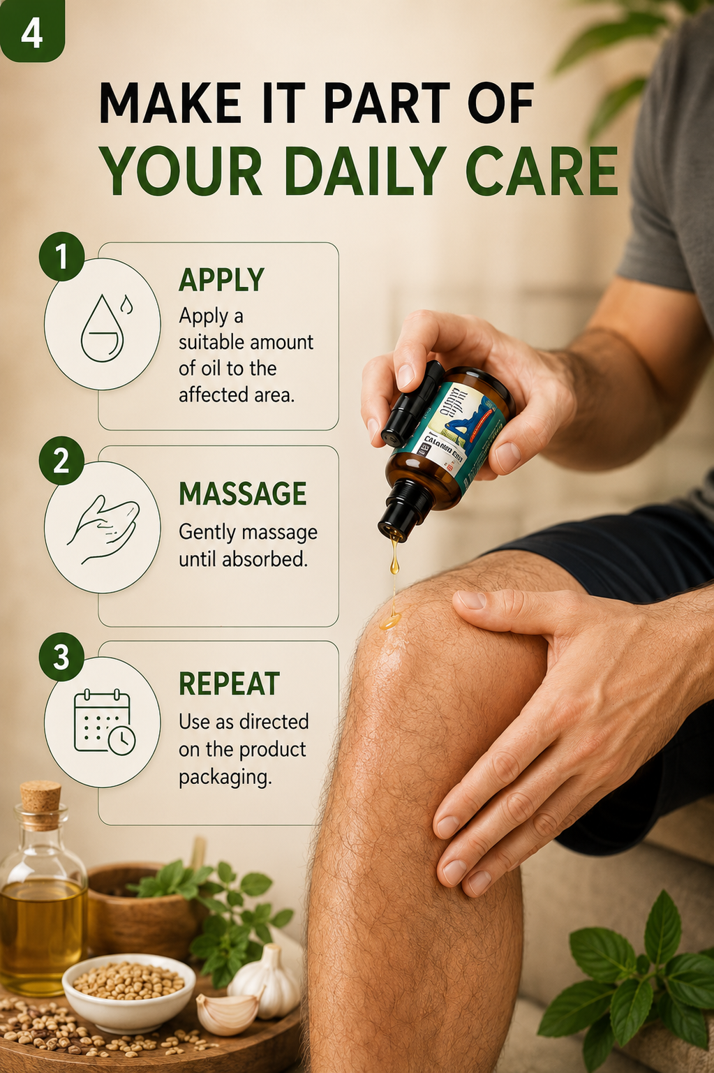Caliortho Pain Relief Oil